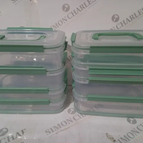 BOXED LOCK & LOCK SET OF 2 MULTI-LOCK CARRY CONTAINERS