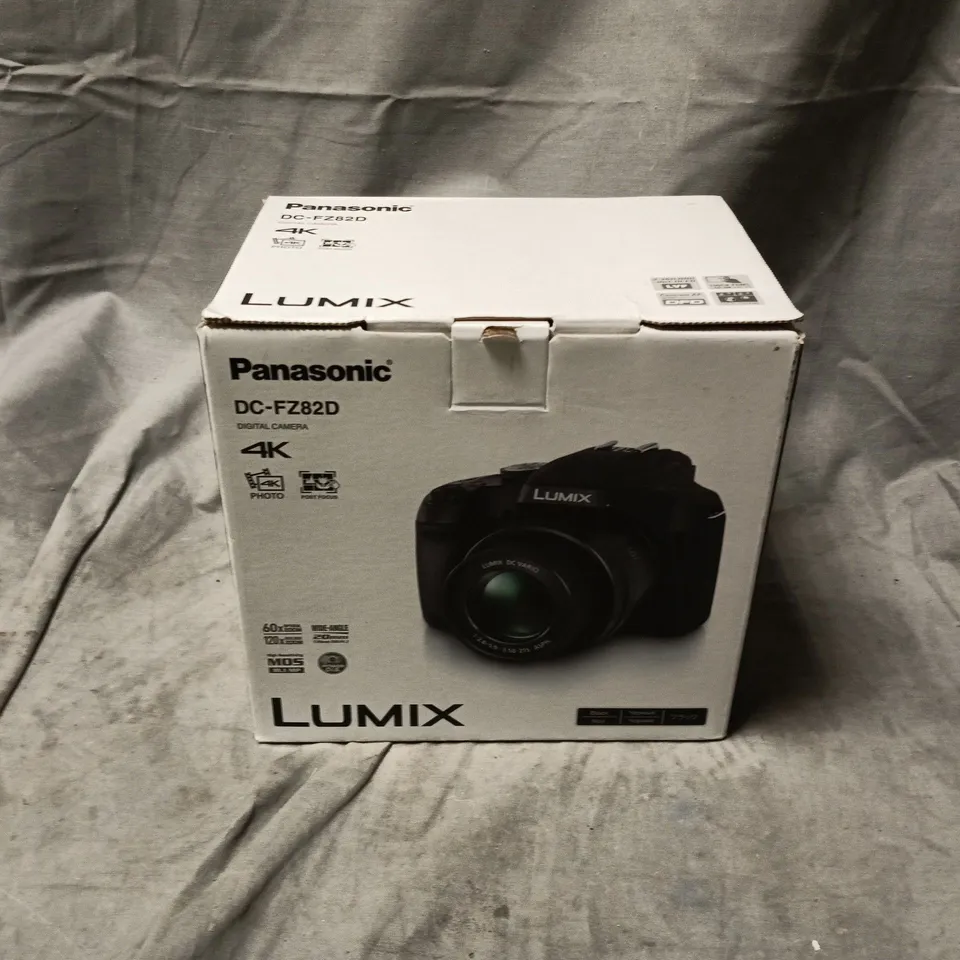 PANASONIC LUMIX DC-FZ82D DIGITAL CAMERA – BOXED