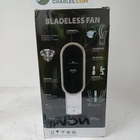BLADELESS FAN – BLADELESS OSCILLATING TOWER FAN (BOXED)