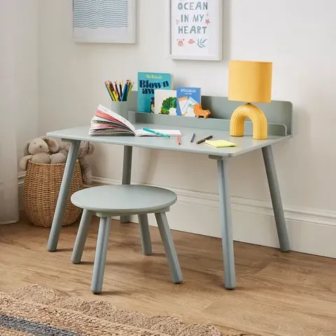 BOXED KIDS MAISY DESK AND STOOL SET 
