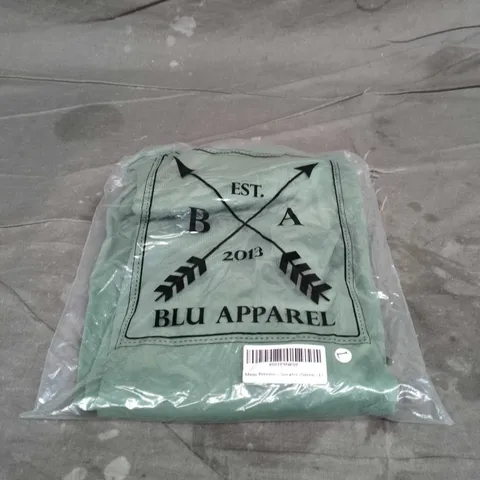 BLU APPAREL MEN'S PREMIUM SWEATER β GREEN, SIZE L