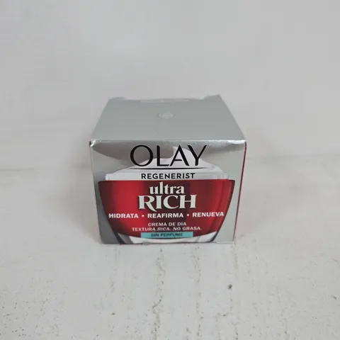 BOXED AND SEALED OLAY REGENERIST ULTRA RICH REFIRM CREAM (50ML)