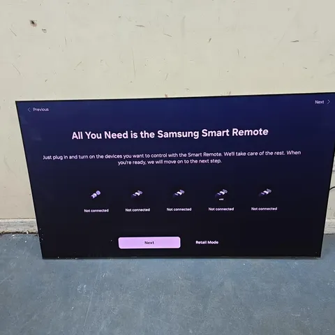 BOXED SAMSUNG 65" OLED S90 SMART TV - WITH REMOTE 