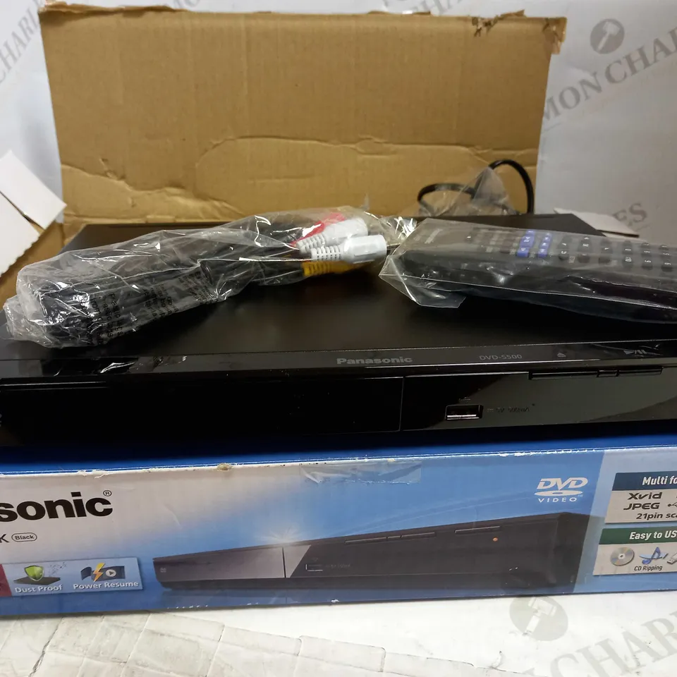 PANASONIC S500EB-K DVD PLAYER