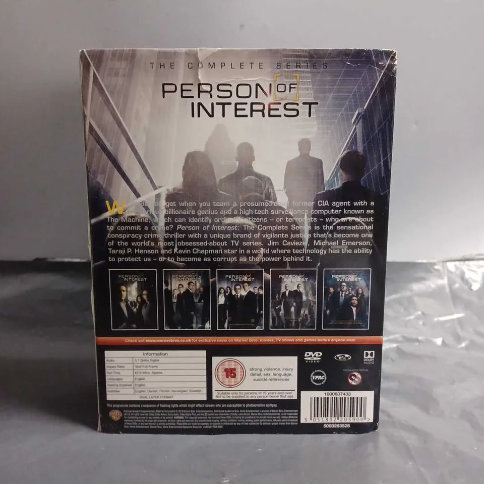 PERSON OF INTEREST: THE COMPLETE SERIES