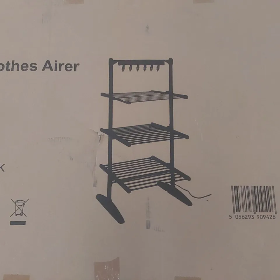 BOXED NEO INDOOR ELECTRIC 3 TIER HEATED AIRER (1 BOX)