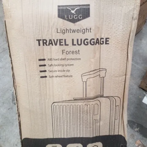 BOXED LUGG LIGHTWEIGHT TRAVEL LUGGAGE - FOREST