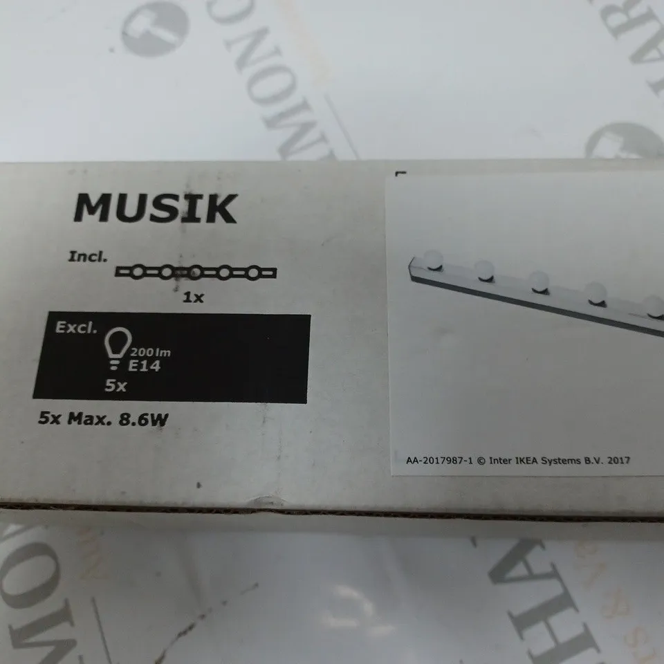 BOXED IKEA MUSIK WALL LAMP 204.000.16