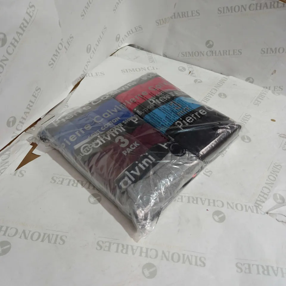 LOT OF 3X3 PAIRS OF MENS BOXERS 