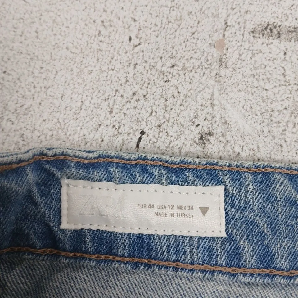 ZARA DENIM JEANS – UK 12 (US 12 / EU 44) – MADE IN TURKEY