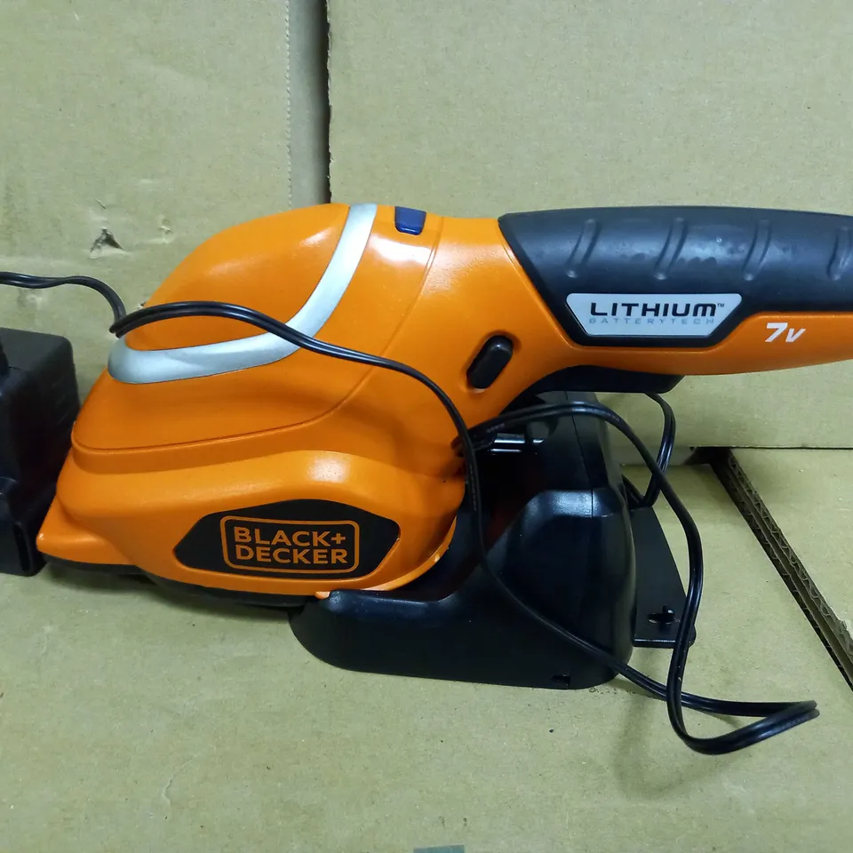 BLACK+DECKER GSL700 7V LI-ION CORDLESS SHEAR SHRUBBER KIT