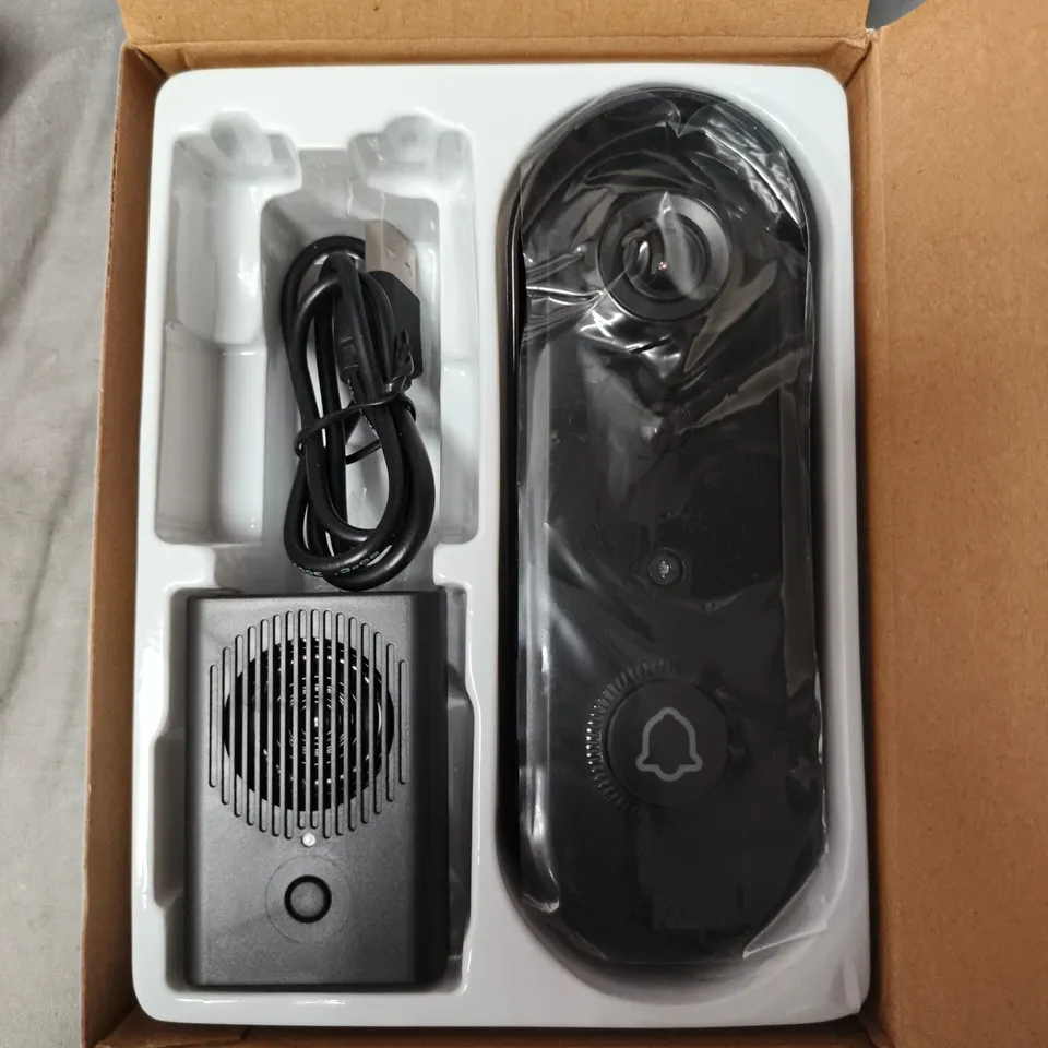 WIRELESS DOORBELL CAMERA WITH CHIME – MOTION DETECTION, HD