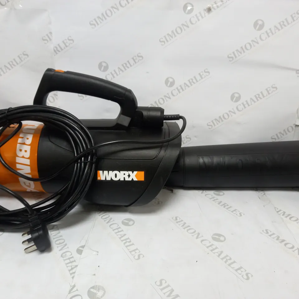 WORX WG518E AIR TURBINE CORDED LEAF BLOWER