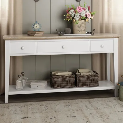 BOXED BAYOU 143CM CONSOLE TABLE 