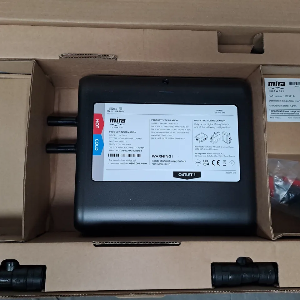 BOXED MIRA PLATINUM DIGITAL SHOWER