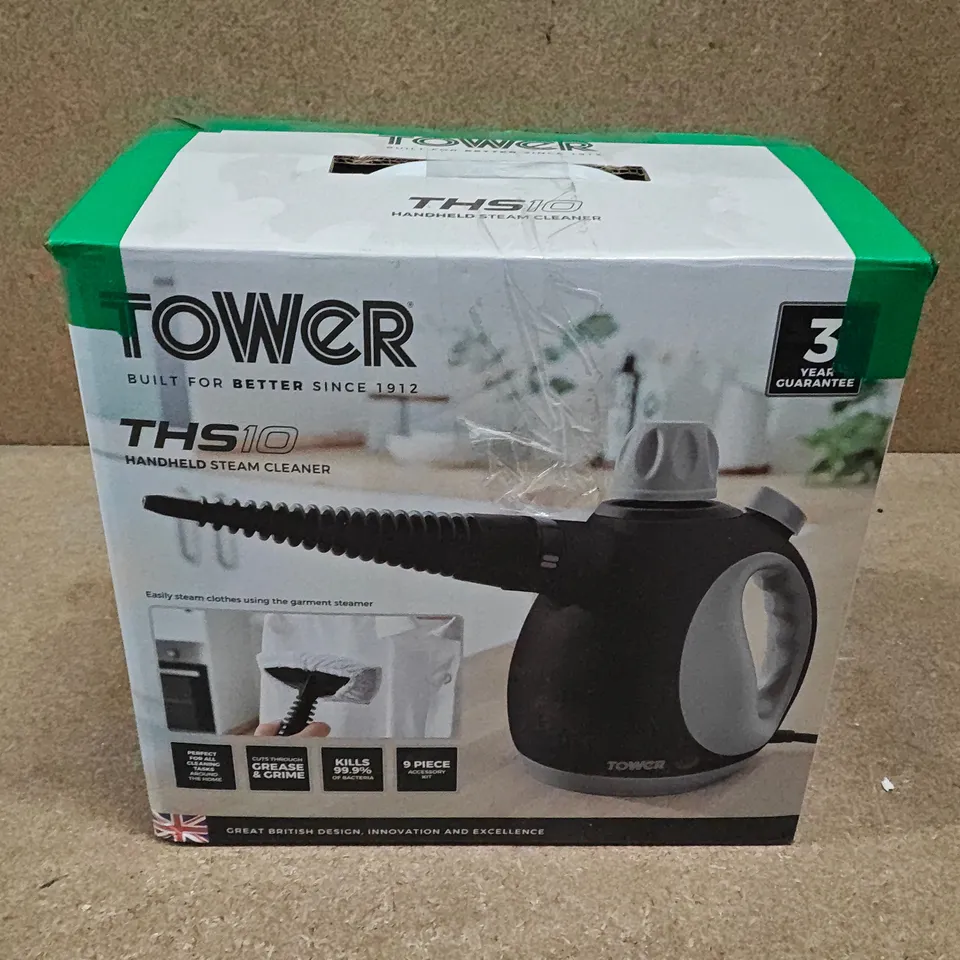 BOXED TOWER THS10 HANDHELD STEAM CLEANER