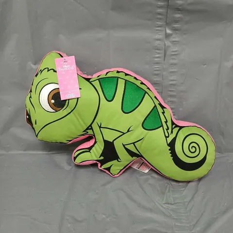 DISNEY PRINCESS RAPUNZEL CHAMELEON CUSHION IN GREEN/PINK