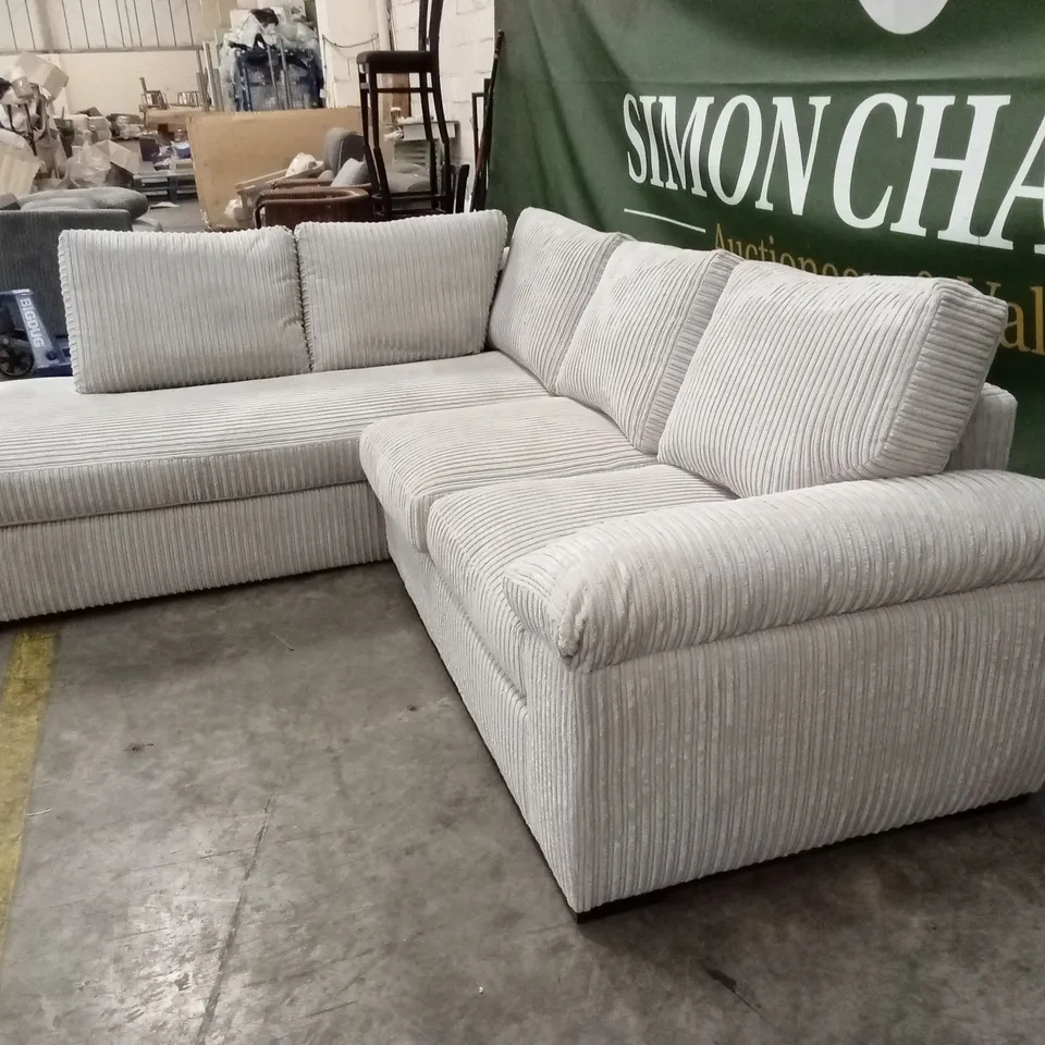 AMALFI STANDARD BACK FABRIC CORNER CHAISE SOFA RRP £949