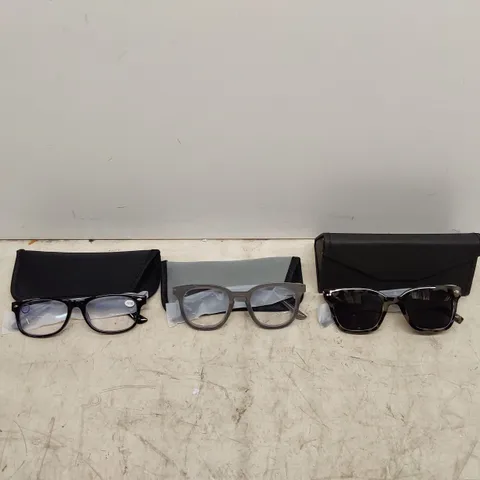 BOXED HUMMINGBIRD POLARISED SUNGLASSES & READER 3PC SET (1 BOX)