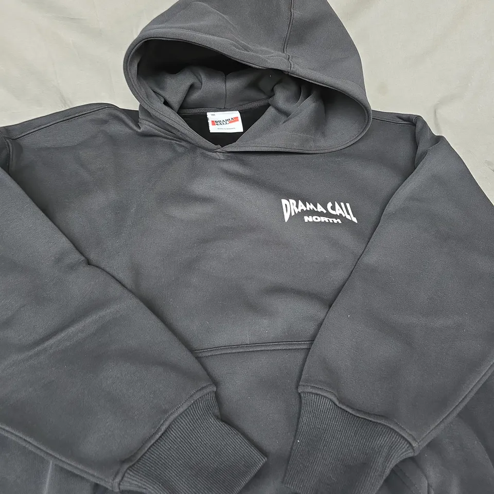 DRAMA CALL NORTH HOODIE – BLACK - SIZE M