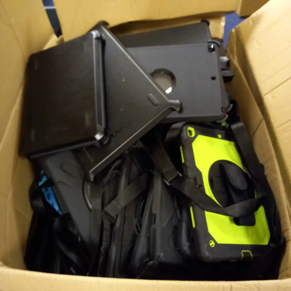 LARGE BOX OF ASSORTED OTTER BOX TABLET CASES FOR VARIOUS TABLETS COLLECTION ONLY