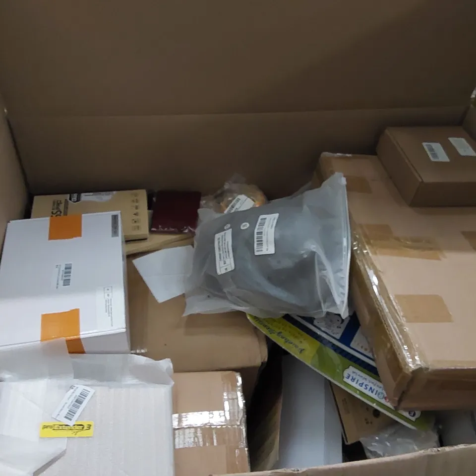 PALLET OF ASSORTED ITEMS INCLUDING: PLATE SET, DOG LIFE JACKET, PHONE CHARGER, SILK BONNET, CHRISTMAS TREE DECORATIONS, KNEE PILLOW, TOILET WIPES, GLASS PHONE SCREEN PROTECTOR 