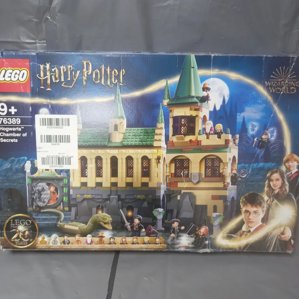 BOXED LEGO HARRY POTTER HOGWARTS CHAMBER OF SECRETS SET 76389 RRP £129.99