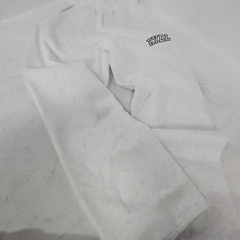AYBL JOGGERS – WHITE, XS