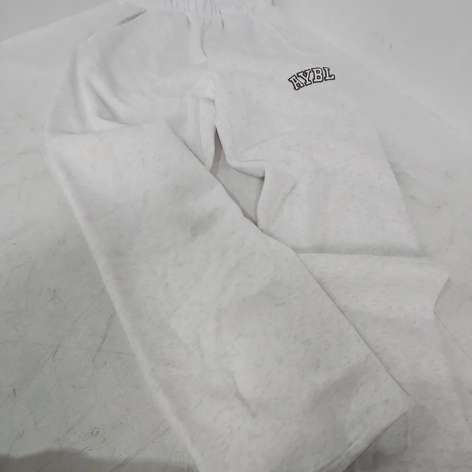 AYBL JOGGERS – WHITE, XS