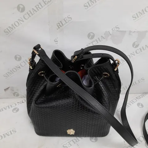 PAUL COSTELLOE DRESSAGE BUCKET BLACK BAG WITH DRAWSTRING