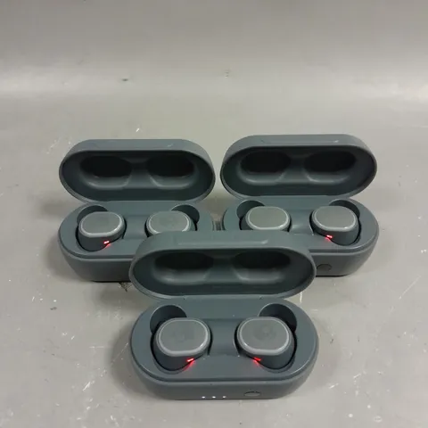 3 X SKULLCANDY SESH EVO WIRELESS EARPHONES 