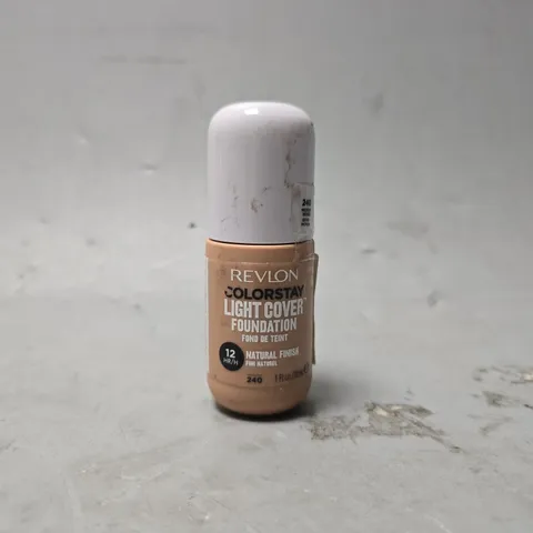 BOX OF APPROXIMATELY 75 REVLON COLORSTAY LIGHT COVER FOUNDATION 240 MEDIUM 