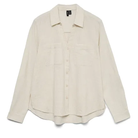VERO MODA THILDE SIMPLE SHIRT  LARGE