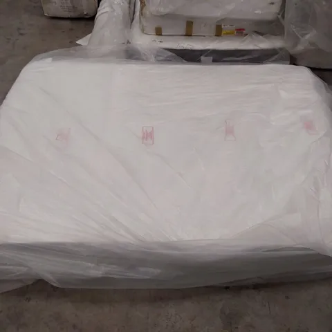 QUALITY BAGGED 4'6" DOUBLE CLOUDS MEMORY SPRUNG OPEN COIL MATTRESS 