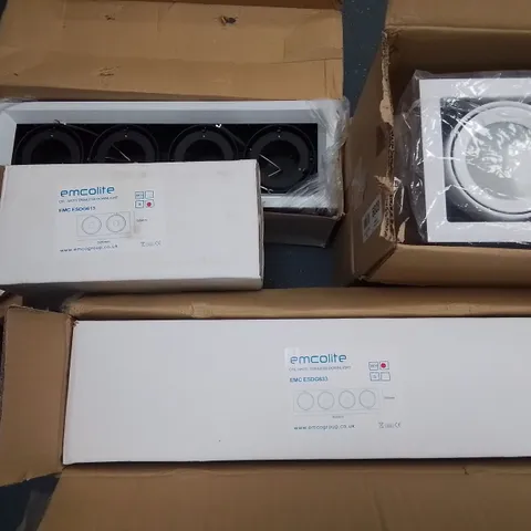 LOT OF APPROXIMATELY 18 ASSORTED EMCOLITE DOWNLIGHTS