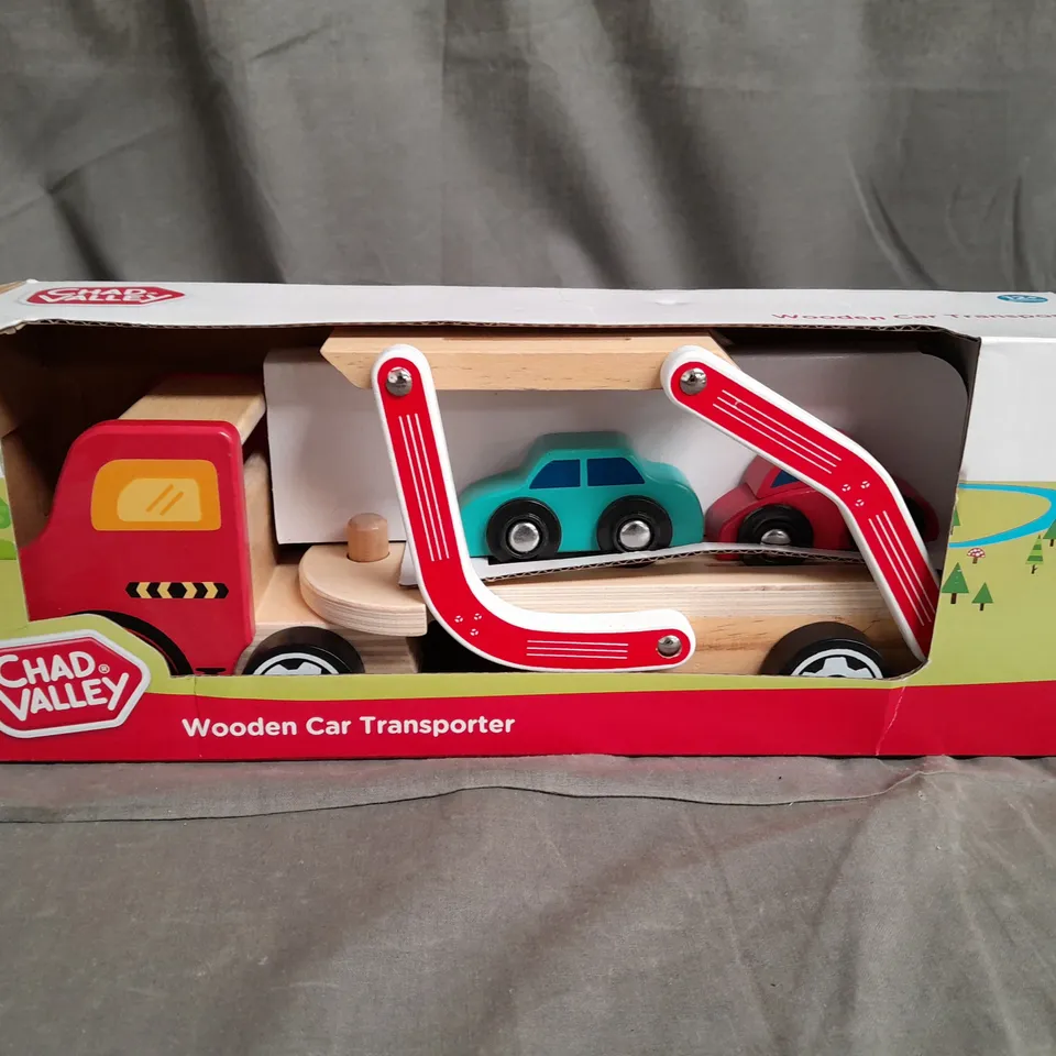 CHAD VALLEY WOODEN CAR TRANSPORTER 