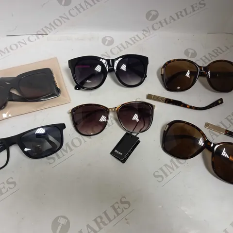 LOT OF 6 PAIRS OF SUNGLASSES