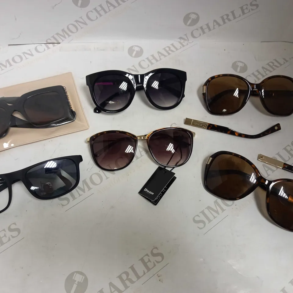 LOT OF 6 PAIRS OF SUNGLASSES RRP £215
