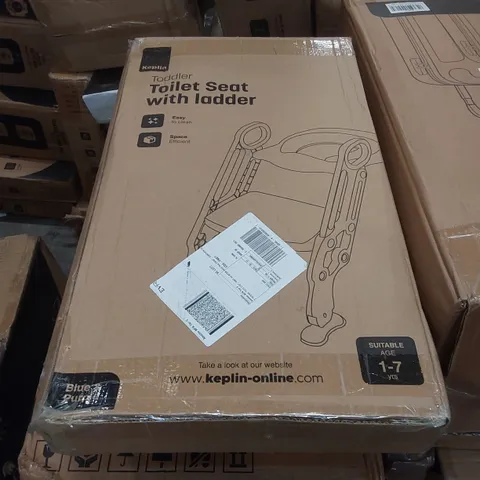 BOXED KEPLIN TODDLER TOILET SEAT WITH LADDER