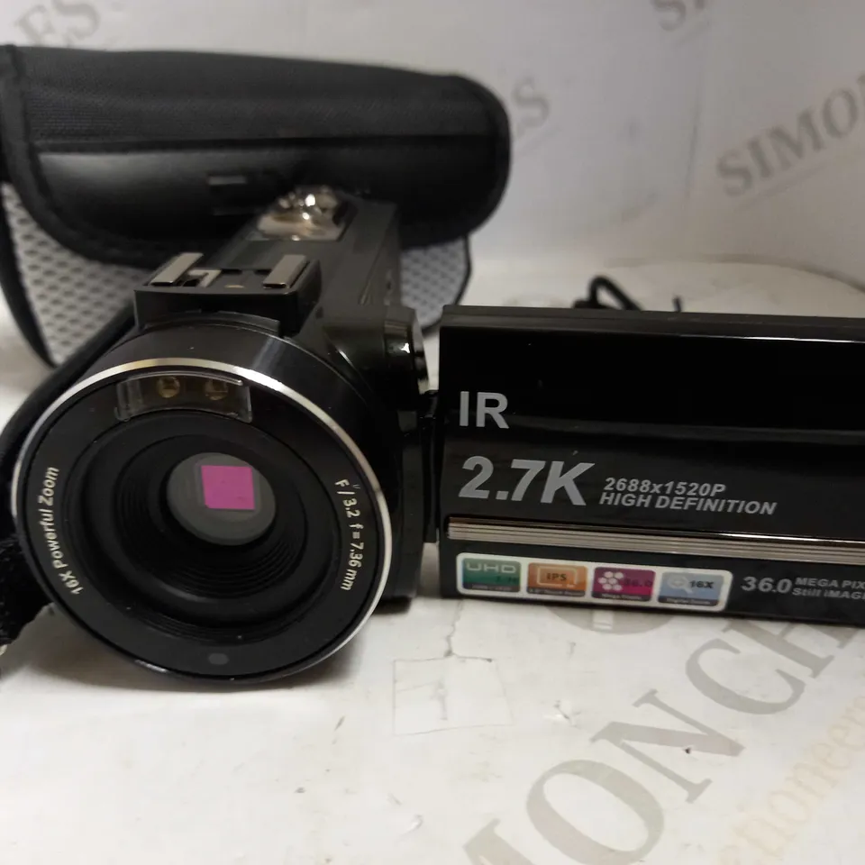 BETTER LIFE ULTRA HD 2.7K CAMCORDER