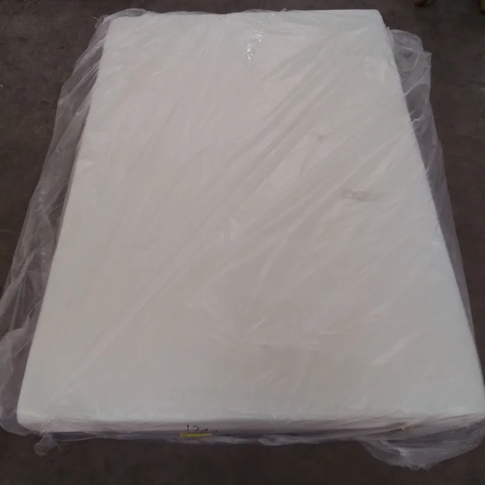 QUALITY BAGGED ARNFEST 4'6" DOUBLE 20cm MEMORY FOAM MATTRESS 