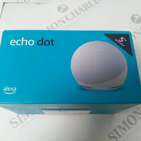 BOXED ALEXA ECHO DOT 5TH GENERATION