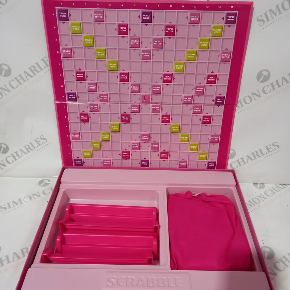 SCRABBLE SPECIAL BREAST CANCER EDITION - PINK