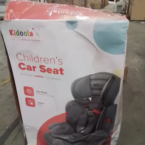 BOXED KIDOOLA CHILDREN'S CAR SEAT