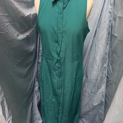 AVERY LANE TEAL SLEEVELESS DRESS – SIZE UK M