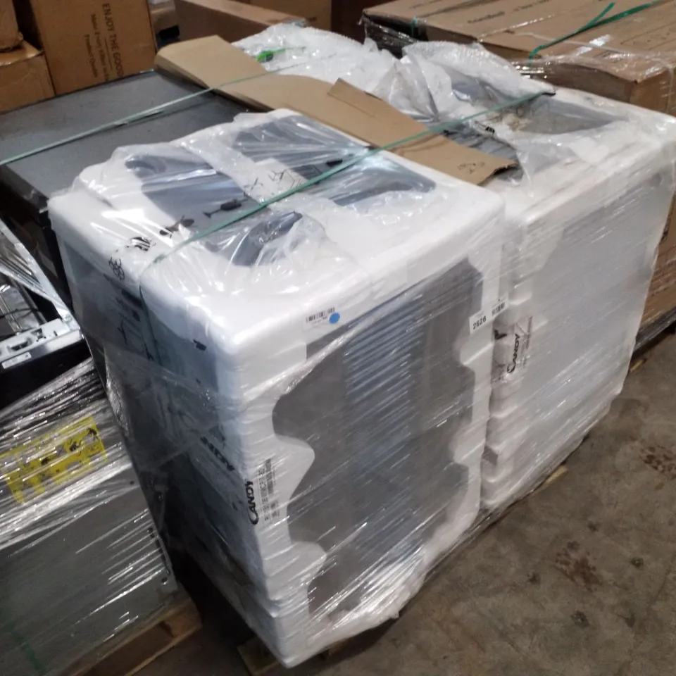 PALLET OF APPROXIMATELY 4 UNPROCESSED RAW RETURN WHITE GOODS TO INCLUDE;