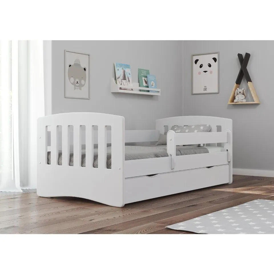 BOXED GIANNA CABIN BED WITH DRAWERS 90 X 180CM (2 BOXES)