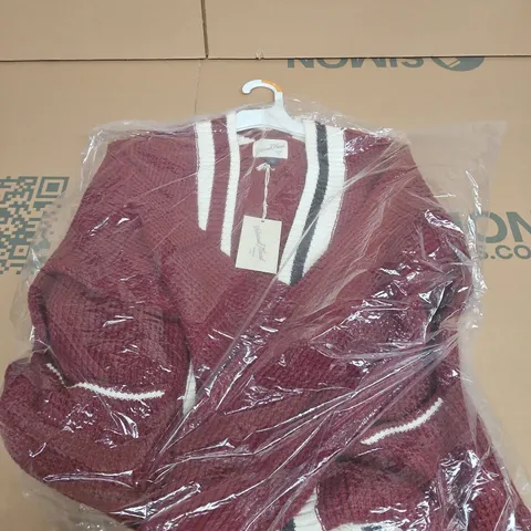 UNIVERSAL THREAD BURGUNDY CARDIGAN SWEATER – SIZE S