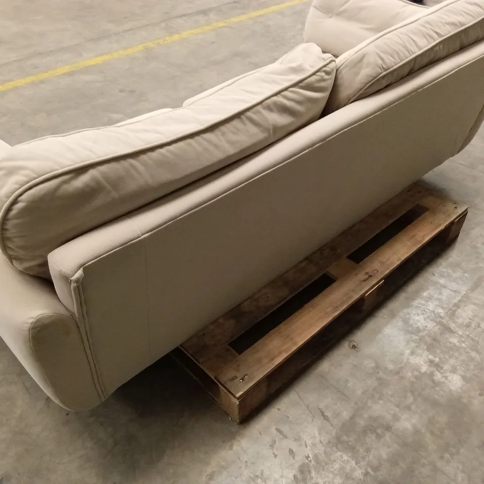 PAULO FABRIC 3 SEATER SOFA - NATURAL RRP £699