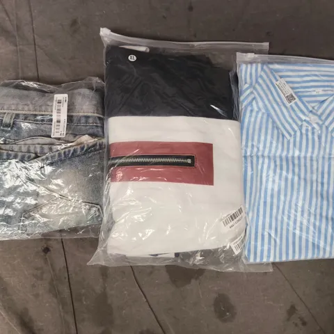 APPROXIMATELY 20 ASSORTED CLOTHING AND FASHION PRODUCTS IN VARIOUS STYLES AND SIZES - COLLECTION ONLY